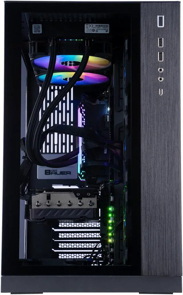Alt view image 2 of 11 - ADENINE Alpha002-AT Gaming Desktop - AMD Ryzen 9 5950X, GeForce RTX 3080 Ti, AMD X570 ATX Motherboard