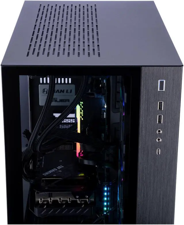 Alt view image 6 of 8 - ADENINE Alpha002-GA Gaming Desktop - AMD Ryzen 9 5950X, GIGABYTE GeForce RTX 3080 Ti, AMD X570 ATX Motherboard
