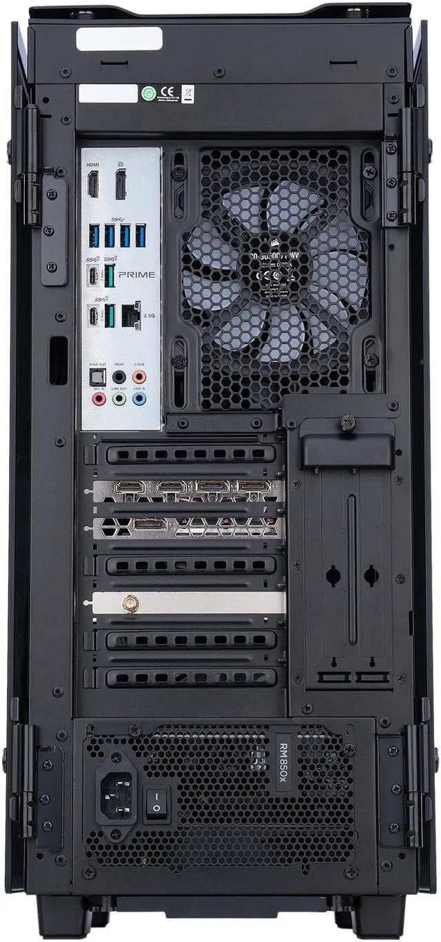 Alt view image 5 of 6 - ADENINE Alpha005-GV Gaming Desktop - Intel i9-11900K, GeForce RTX 3080 Ti, Z590, M.2 2280 2TB, 32GB RAM, Win 11 Pro