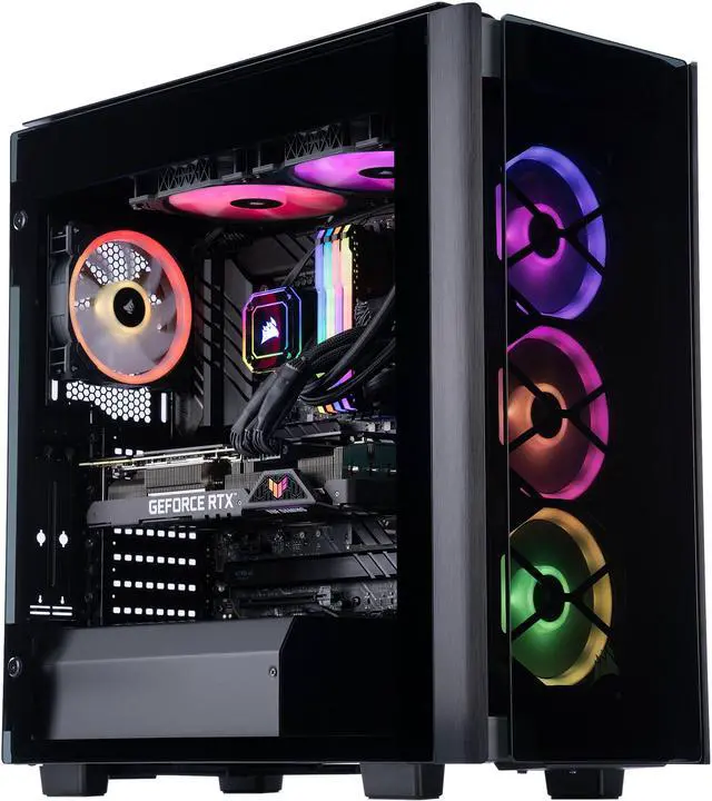 Main image of ADENINE Alpha005-AT Gaming Desktop - Intel i9-12900K, GeForce RTX 3090, Z690 Plus, M.2 2280 2TB, 64GB RAM, Win 10 Pro