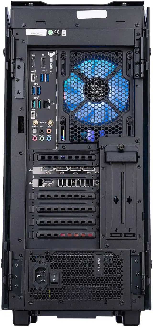 Alt view image 8 of 8 - ADENINE Alpha005-AT Gaming Desktop - Intel i9-12900K, GeForce RTX 3090, Z690 Plus, M.2 2280 2TB, 64GB RAM, Win 10 Pro