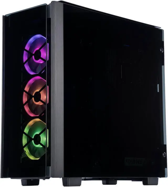Alt view image 3 of 8 - ADENINE Alpha005-AT Gaming Desktop - Intel i9-12900K, GeForce RTX 3090, Z690 Plus, M.2 2280 2TB, 64GB RAM, Win 10 Pro