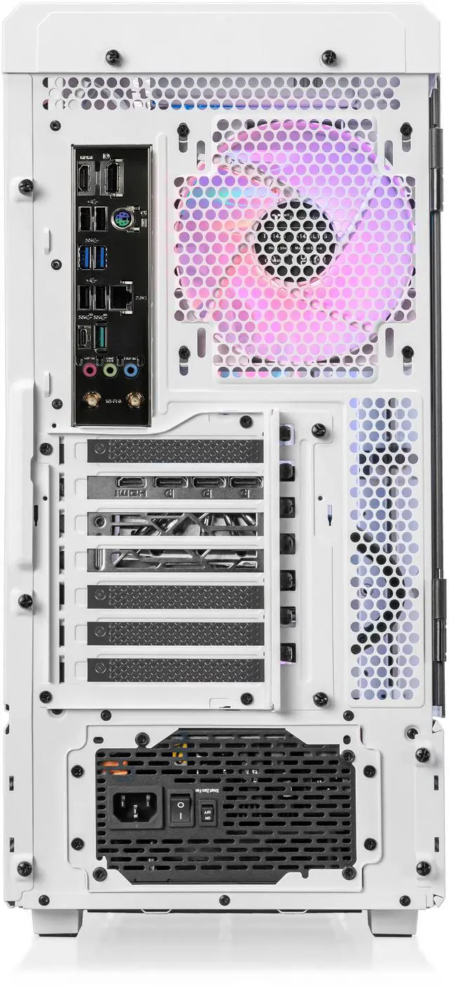 Alt view image 8 of 9 - Thermaltake LCGS Apollo i477T Gaming Desktop (Liquid Cooled Intel Core i9-14900KF, 32GB DDR5 5600MT/s RGB Memory, NVIDIA GeForce RTX 4070Ti Super, 2TB NVMe M.2, Wifi) C5AP-Z790-47T-LCS