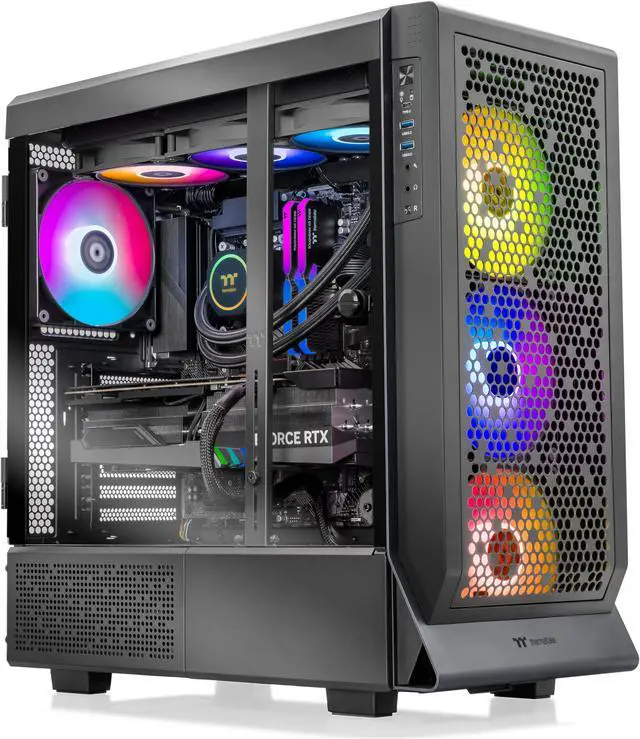 Thermaltake LCGS Apollo 490 Gaming Desktop (Liquid Cooled AMD