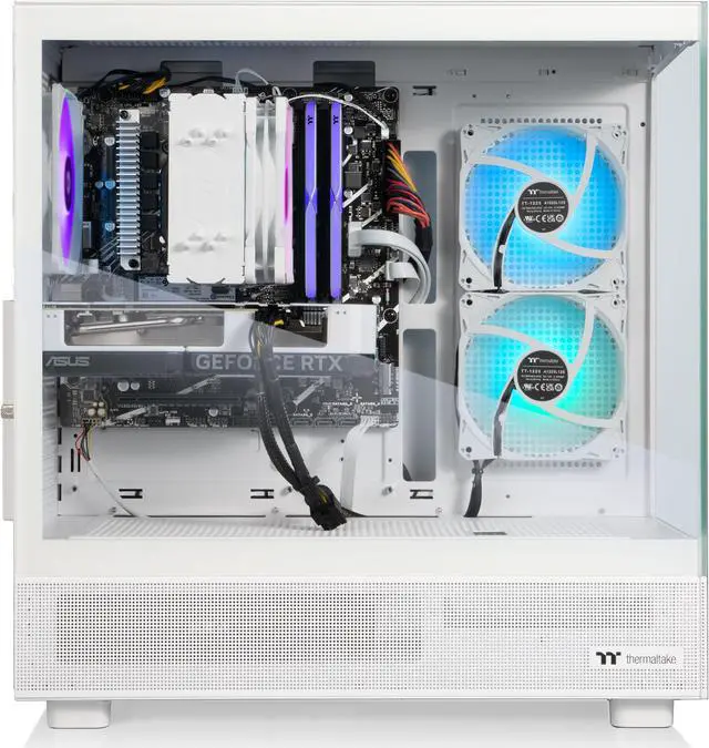 Alt view image 5 of 9 - Thermaltake LCGS Vista i460TS Gaming Desktop (Intel Core i7-14700F, ToughRam 32GB DDR5 5600MT/s RGB Memory, NVIDIA GeForce RTX 4060 Ti, 1TB NVMe M.2, Wifi, Windows 11) V27S-B760-46T-LCS
