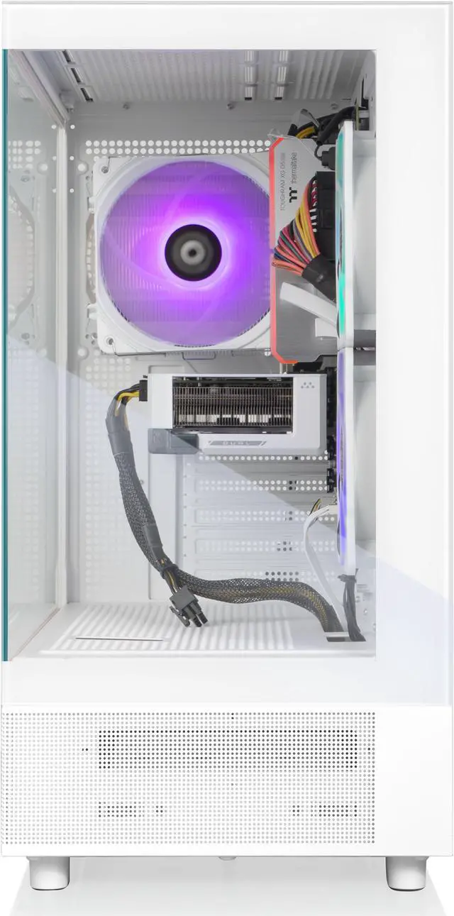 Alt view image 8 of 9 - Thermaltake LCGS Vista i460TS Gaming Desktop (Intel Core i7-14700F, ToughRam 32GB DDR5 5600MT/s RGB Memory, NVIDIA GeForce RTX 4060 Ti, 1TB NVMe M.2, Wifi, Windows 11) V27S-B760-46T-LCS