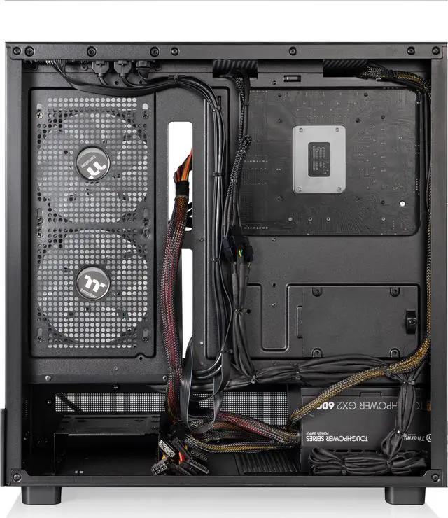 Alt view image 6 of 9 - Thermaltake LCGS Vista i460T Gaming Desktop (Intel Core i7-14700F, ToughRam 32GB DDR5 5600MT/s RGB Memory, NVIDIA GeForce RTX 4060 Ti, 1TB NVMe M.2, Wifi, Windows 11) V27B-B760-46T-LCS