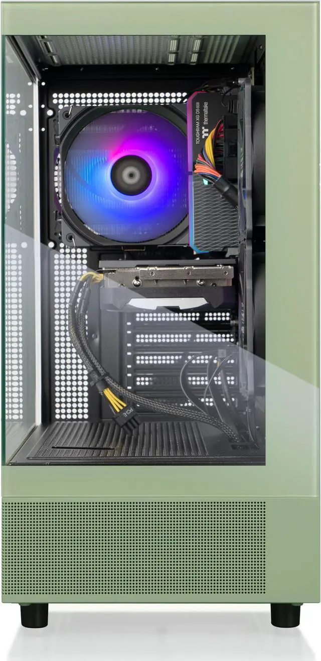 Alt view image 8 of 9 - Thermaltake LCGS Vista i460TM Gaming Desktop (Intel Core i7-14700F, ToughRam 32GB DDR5 5600MT/s RGB Memory, NVIDIA GeForce RTX 4060 Ti, 1TB NVMe M.2, Wifi, Windows 11) V27M-B760-46T-LCS