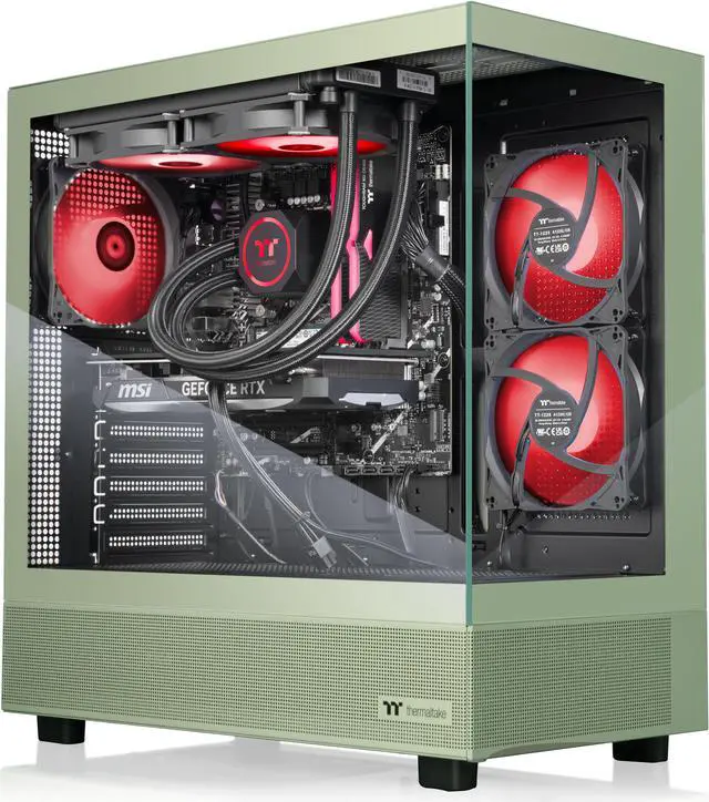 Alt view image 2 of 9 - Thermaltake LCGS Vista i470M Gaming Desktop (Intel Core i7-14700F, ToughRam 32GB DDR5 5600MT/s RGB Memory, NVIDIA GeForce RTX 4070, 1TB NVMe M.2, Wifi, Windows 11) V27M-B760-470-LCS