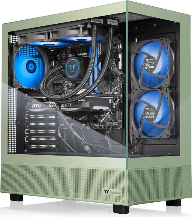 Alt view image 4 of 9 - Thermaltake LCGS Vista i470M Gaming Desktop (Intel Core i7-14700F, ToughRam 32GB DDR5 5600MT/s RGB Memory, NVIDIA GeForce RTX 4070, 1TB NVMe M.2, Wifi, Windows 11) V27M-B760-470-LCS
