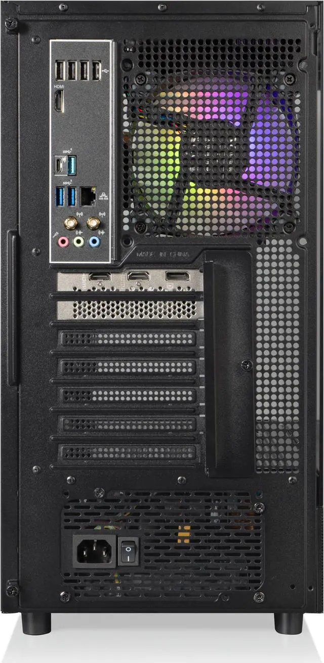 Alt view image 9 of 9 - Thermaltake LCGS Vista i470 Gaming Desktop (Intel Core i7-14700F, ToughRam 32GB DDR5 5600MT/s RGB Memory, NVIDIA GeForce RTX 4070, 1TB NVMe M.2, Wifi, Windows 11) V27B-B760-470-LCS