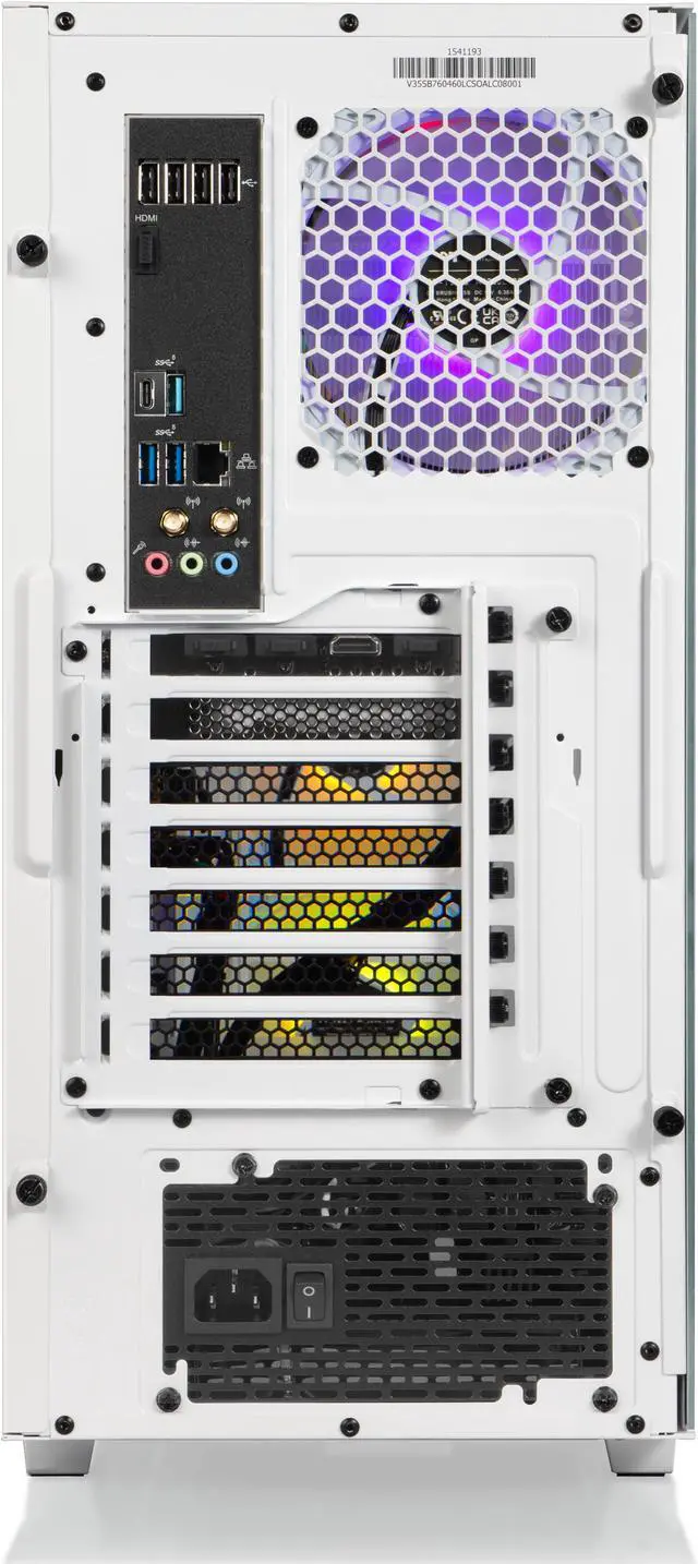 Alt view image 6 of 7 - Thermaltake LCGS View i460T Gaming Desktop (Intel Core i7-14700F, ToughRam 32GB DDR5 5600MT/s RGB Memory, NVIDIA GeForce RTX 4060 Ti, 1TB NVMe M.2, Wifi, Windows 11) V35S-B760-B6T-LCS
