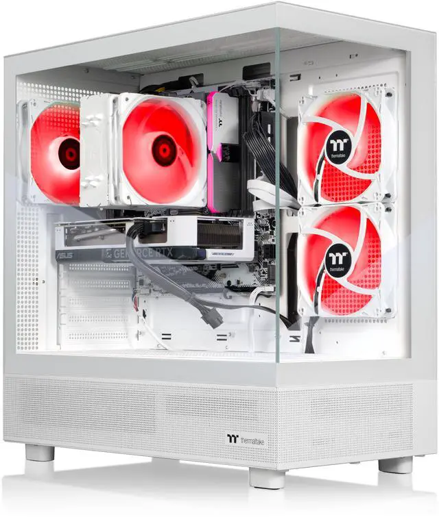 Alt view image 2 of 9 - Thermaltake LCGS Vista i46S Gaming Desktop (Intel Core i7-14700F, ToughRam 16GB DDR5 5600MT/s RGB Memory, NVIDIA GeForce RTX 4060, 2TB NVMe M.2, Wifi, Windows 11) V27S-B76K-460-LCS