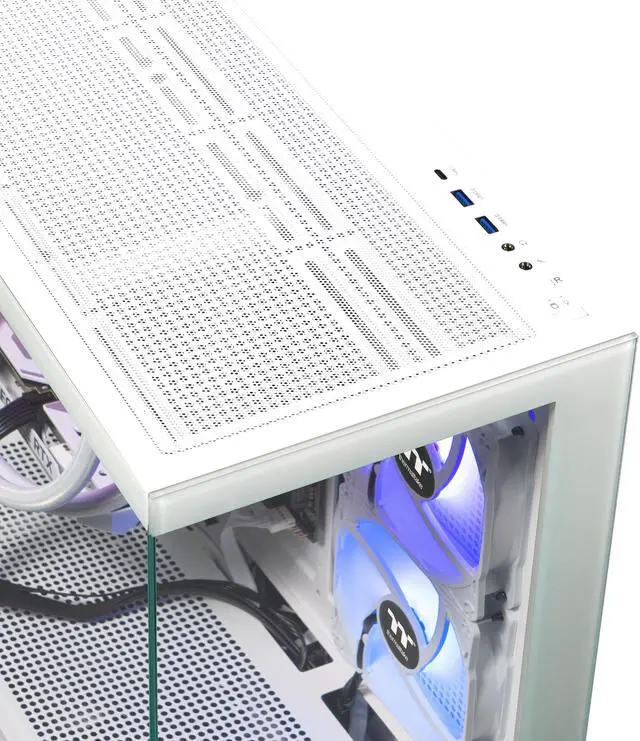 Alt view image 7 of 9 - Thermaltake LCGS Vista i46S Gaming Desktop (Intel Core i7-14700F, ToughRam 16GB DDR5 5600MT/s RGB Memory, NVIDIA GeForce RTX 4060, 2TB NVMe M.2, Wifi, Windows 11) V27S-B76K-460-LCS