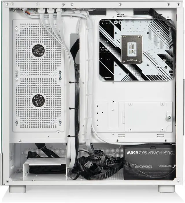Alt view image 9 of 9 - Thermaltake LCGS Vista i46S Gaming Desktop (Intel Core i7-14700F, ToughRam 16GB DDR5 5600MT/s RGB Memory, NVIDIA GeForce RTX 4060, 2TB NVMe M.2, Wifi, Windows 11) V27S-B76K-460-LCS