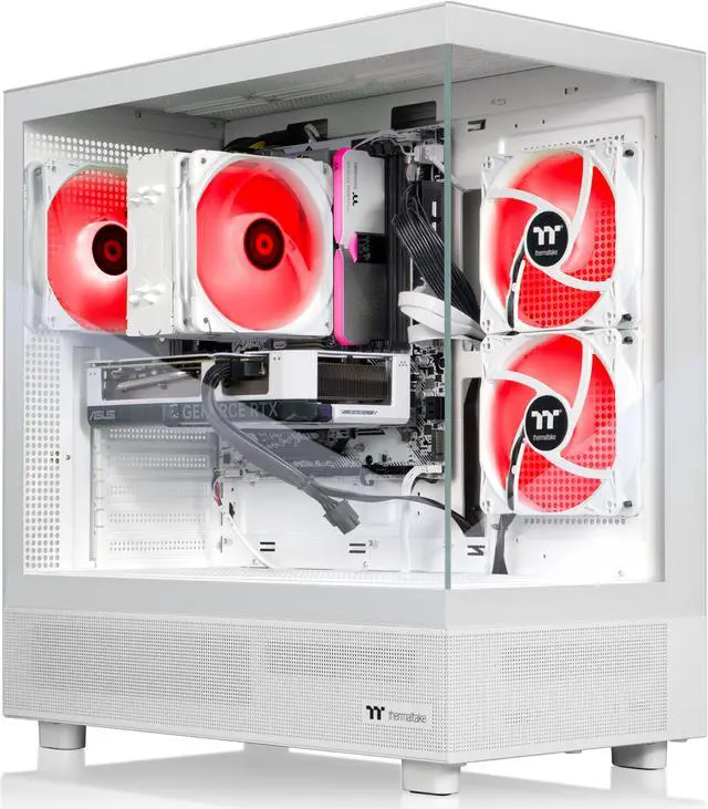 Alt view image 2 of 7 - Thermaltake LCGS Vista i46TS Gaming Desktop (Intel Core i7-14700F, ToughRam 16GB DDR5 5600MT/s RGB Memory, NVIDIA GeForce RTX 4060 Ti, 2TB NVMe M.2, Wifi, Windows 11) V27S-B76K-46T-LCS