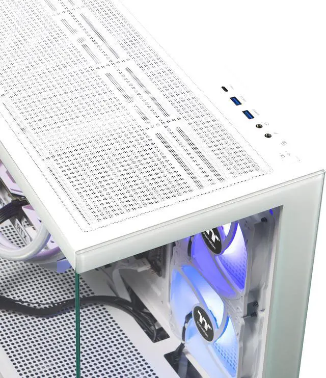 Alt view image 6 of 7 - Thermaltake LCGS Vista i46TS Gaming Desktop (Intel Core i7-14700F, ToughRam 16GB DDR5 5600MT/s RGB Memory, NVIDIA GeForce RTX 4060 Ti, 2TB NVMe M.2, Wifi, Windows 11) V27S-B76K-46T-LCS