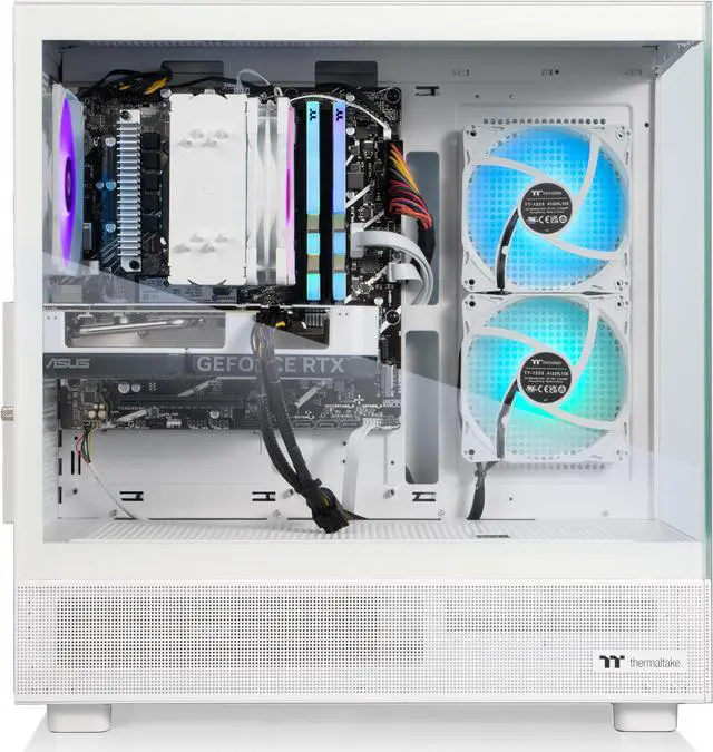 Alt view image 5 of 7 - Thermaltake LCGS Vista 460TS Gaming Desktop (AMD Ryzen 7 5800X3D, ToughRam 16GB DDR4 3600Mhz RGB Memory, NVIDIA GeForce RTX 4060 Ti, 1TB NVMe M.2, Wifi) V27S-B550-46T-LCS