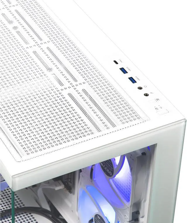Alt view image 6 of 7 - Thermaltake LCGS Vista 460TS Gaming Desktop (AMD Ryzen 7 5800X3D, ToughRam 16GB DDR4 3600Mhz RGB Memory, NVIDIA GeForce RTX 4060 Ti, 1TB NVMe M.2, Wifi) V27S-B550-46T-LCS