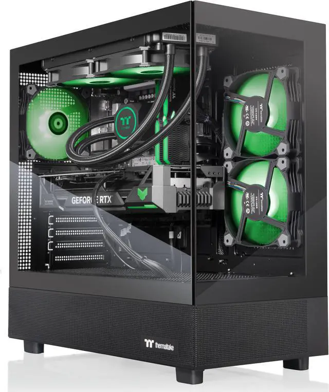 Alt view image 3 of 8 - Thermaltake LCGS Vista i47T SF Gaming Desktop (Intel Core i7-14700F, ToughRam 32GB DDR5 5600MT/s RGB Memory, NVIDIA GeForce RTX 4070 Ti Super, 1TB NVMe M.2, Wifi, Windows 11) V27B-B760-TSF-LCS