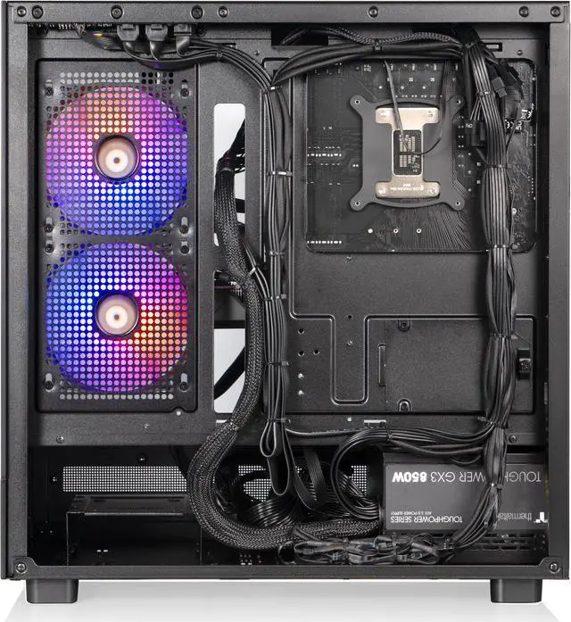Alt view image 8 of 8 - Thermaltake LCGS Vista i47T SF Gaming Desktop (Intel Core i7-14700F, ToughRam 32GB DDR5 5600MT/s RGB Memory, NVIDIA GeForce RTX 4070 Ti Super, 1TB NVMe M.2, Wifi, Windows 11) V27B-B760-TSF-LCS