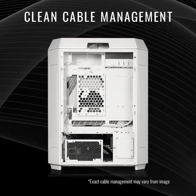 Alt view image 5 of 8 - Thermaltake Gaming Desktop PC T6WT-X870-580-LCS AMD Ryzen 7 9800X3D 32GB DDR5 2TB SSD GeForce RTX 5080 Windows 11 Home