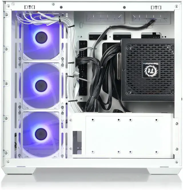 Alt view image 6 of 15 - Thermaltake Gaming Desktop PC V38S-B760-B58-LCS Intel Core i5-12600KF 16GB DDR4 1TB SSD Intel Arc B580 Windows 11 Home