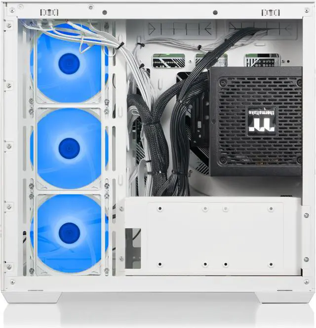 Alt view image 6 of 8 - Thermaltake Gaming Desktop PC V38S-B650-580-LCS AMD Ryzen 7 7800X3D 32GB DDR5 1TB SSD GeForce RTX 5080 Windows 11 Home