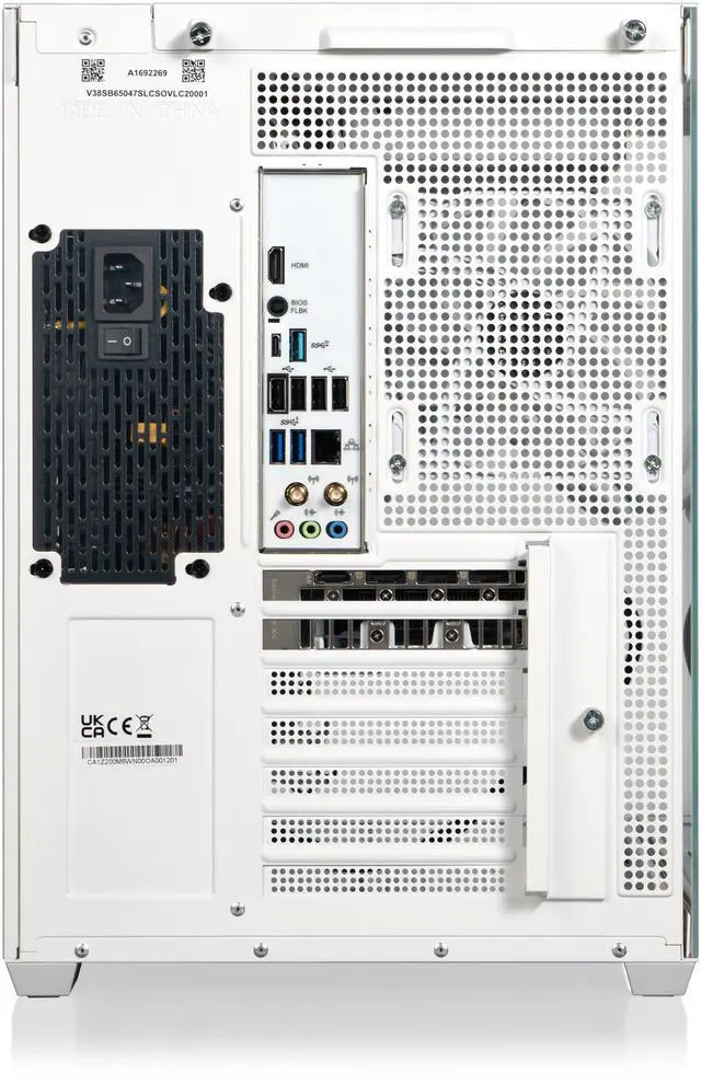 Alt view image 8 of 8 - Thermaltake Gaming Desktop PC V38S-B650-580-LCS AMD Ryzen 7 7800X3D 32GB DDR5 1TB SSD GeForce RTX 5080 Windows 11 Home