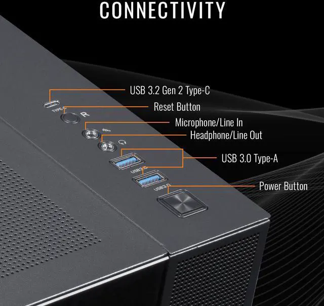Alt view image 8 of 8 - Thermaltake Gaming Desktop PC V38B-B850-580-LCS AMD Ryzen 7 9800X3D 32GB DDR5 1TB SSD GeForce RTX 5080 Windows 11 Home