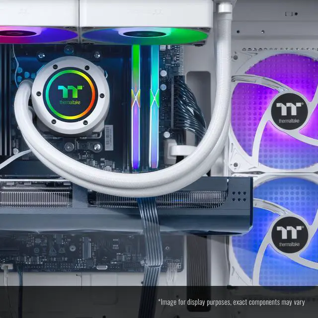 Alt view image 8 of 8 - Thermaltake Gaming Desktop PC V38S-Z790-580-LCS Intel Core i9-14900KF 32GB DDR5 1TB SSD GeForce RTX 5080 Windows 11 Home