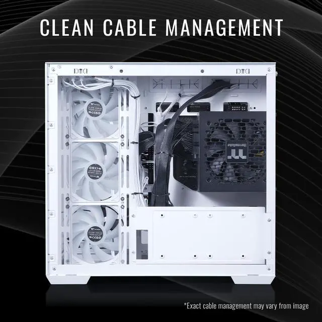 Alt view image 6 of 7 - Thermaltake LCGS View u2870TS-380 Gaming Desktop (Intel Core Ultra 9 285K, ToughRam 32GB DDR5 6400MT/s RGB Memory, NVIDIA GeForce RTX 5070 Ti, 2TB NVMe M.2, Wifi, Windows 11) V38S-Z890-57T-LCS