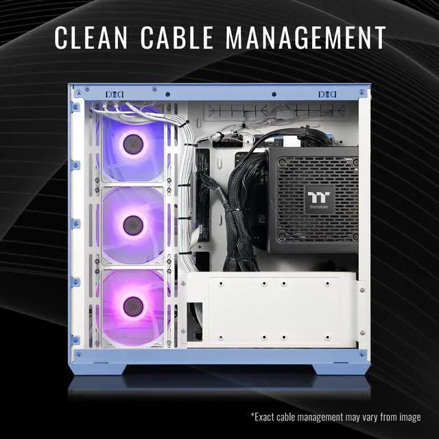 Alt view image 4 of 8 - Thermaltake LCGS View i1470TH-380 Gaming Desktop (Intel Core i9-14900KF, ToughRam 32GB DDR5 6400MT/s RGB Memory, NVIDIA GeForce RTX 5070 Ti, 2TB NVMe M.2, Wifi, Windows 11) V38H-Z790-57T-LCS