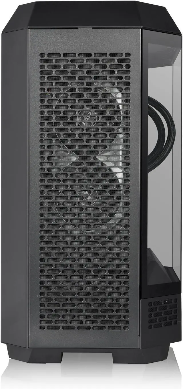 Alt view image 2 of 6 - Thermaltake Gaming Desktop PC T3BK-B650-97X-LCS AMD Ryzen 7 7800X3D 32GB DDR5 2TB SSD AMD Radeon RX 9070 XT Windows 11 Home