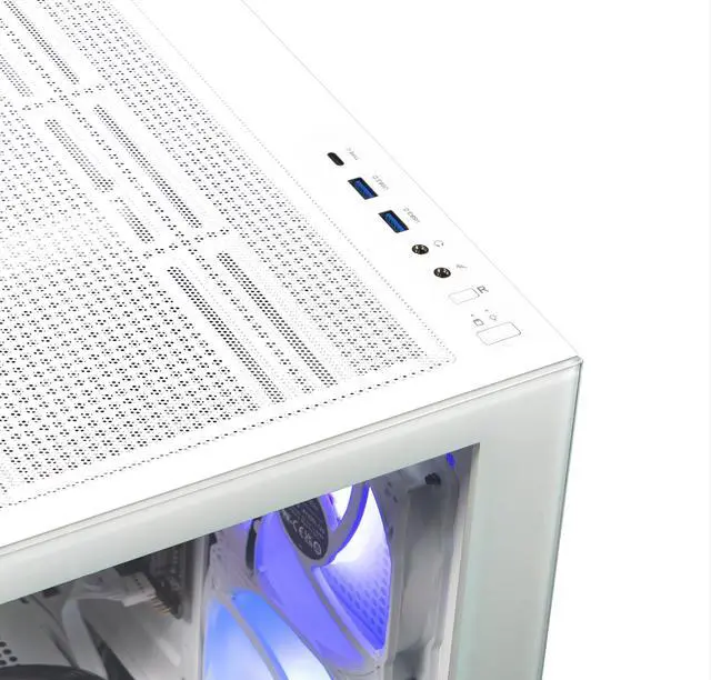 Alt view image 8 of 10 - Thermaltake Gaming Desktop PC V27S-B650-97X-LCS AMD Ryzen 7 7800X3D 32GB DDR5 1TB SSD AMD Radeon RX 9070 XT Windows 11 Home