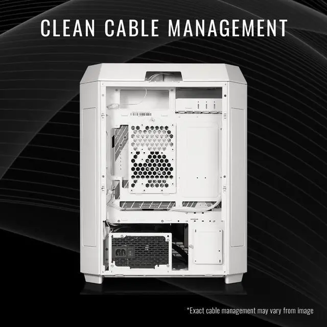 Alt view image 7 of 8 - Thermaltake Reactor u2880S Gaming Desktop (Intel Core Ultra 9 285K, ToughRam 32GB DDR5 6400MT/s RGB Memory, NVIDIA GeForce RTX 5080, 2TB NVMe M.2, Wifi, Windows 11) T6WT-Z890-580-LCS