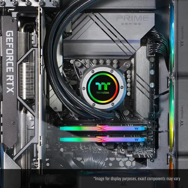 Alt view image 7 of 7 - Thermaltake Reactor 9080 Gaming Desktop (AMD Ryzen 9 9900X3D, ToughRam 32GB DDR5 6400MT/s RGB Memory, NVIDIA GeForce RTX 5080, 2TB NVMe M.2, Wifi, Windows 11) T6BK-X87B-580-LCS