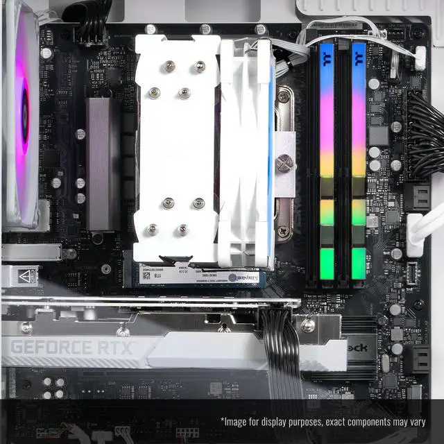 Alt view image 7 of 7 - Thermaltake LCGS Versa i1260S Gaming Desktop (Intel Core i5-12600KF, ToughRam DDR4 3600Mhz 16GB RGB Memory, NVIDIA GeForce RTX 3060, 1TB NVMe M.2, Wifi, Win11 Home) H16S-B760-360-LCS