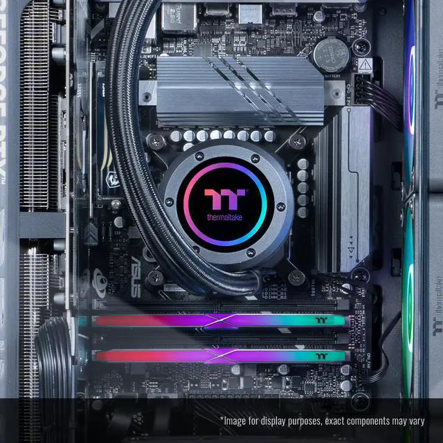 Alt view image 8 of 8 - Thermaltake LCGS Reactor i1470 Gaming Desktop (Intel Core i9-14900KF, 32GB 6000MT/s DDR5 RGB Memory, NVIDIA GeForce RTX 5070, 1TB NVMe M.2, WiFi, Windows 11) T3BK-B760-570-LCS