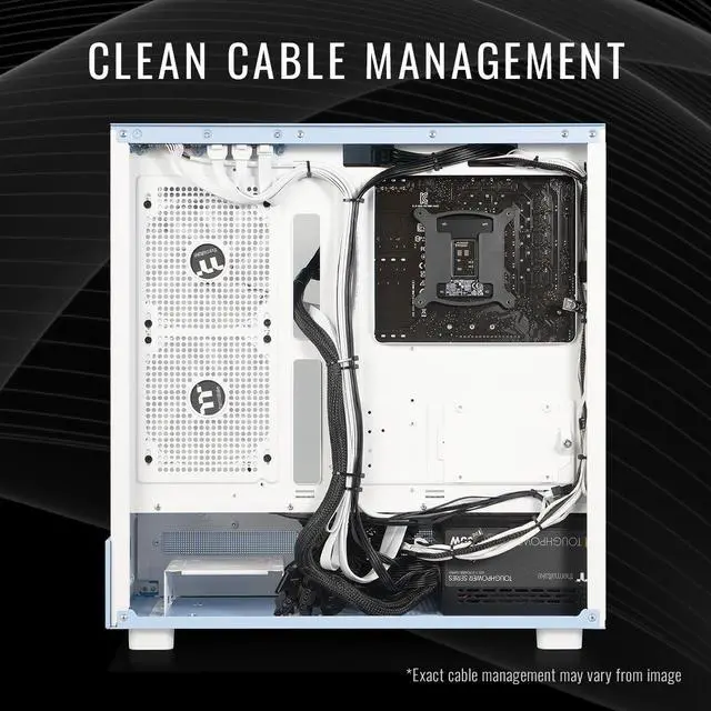 Alt view image 6 of 7 - Thermaltake LCGS View 7870H-270 Gaming Desktop (AMD Ryzen 7 7800X3D, ToughRam 32GB DDR5 6000MT/s RGB Memory, NVIDIA GeForce RTX 5070, 1TB NVMe M.2, Wifi, Windows 11) V27H-B850-570-LCS