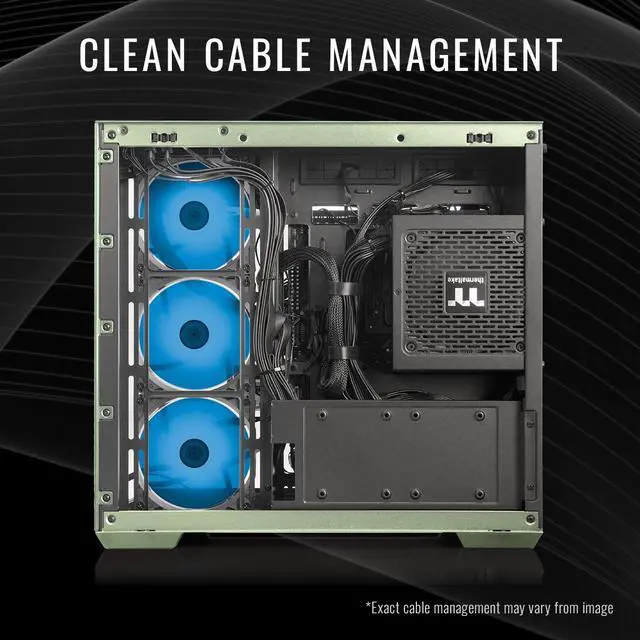 Alt view image 6 of 7 - Thermaltake LCGS View 9870M-380 Gaming Desktop (AMD Ryzen 7 9800X3D, ToughRam 32GB DDR5 6000MT/s RGB Memory, NVIDIA GeForce RTX 5070, 2TB NVMe M.2, Wifi, Windows 11) V38M-B850-570-LCS