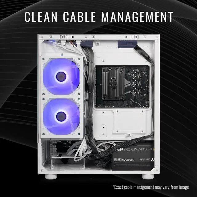 Alt view image 7 of 8 - Thermaltake LCGS View u2460TS-170 Gaming Desktop (Intel Core Ultra 5 245KF, ToughRam 32GB DDR5 6000MT/s RGB Memory, NVIDIA GeForce RTX 5060 Ti, 1TB NVMe M.2, WiFi, Windows 11) V17S-B860-56T-LCS