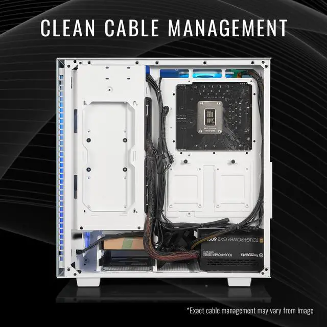 Alt view image 7 of 8 - Thermaltake LCGS View 1460TS-350 Gaming Desktop (Intel Core i7-14700F, 32GB 6000MT/s DDR5 RGB Memory, NVIDIA GeForce RTX 5060 Ti, 1TB NVMe M.2, WiFi, Windows 11) V35S-B76S-56T-LCS