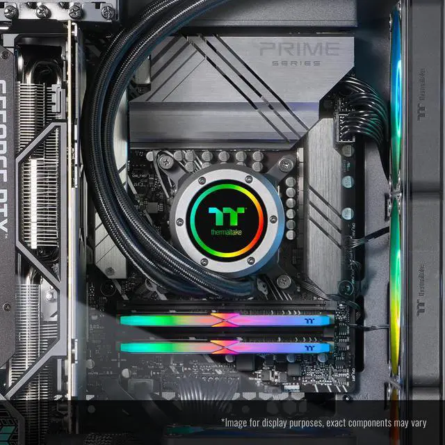 Alt view image 8 of 8 - Thermaltake LCGS Reactor u2890 Gaming Desktop (Intel Core Ultra 9 285K, ToughRam 32GB DDR5 6400MT/s RGB Memory, NVIDIA GeForce RTX 5090, 2TB NVMe M.2, Wifi, Windows 11) T6BK-Z890-590-LCS