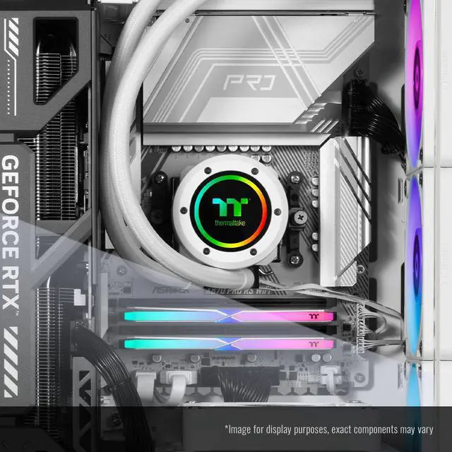 Alt view image 7 of 7 - Thermaltake LCGS Reactor 9590S Gaming Desktop (AMD Ryzen 9 9950X3D, ToughRam 32GB DDR5 6000MT/s RGB Memory, NVIDIA GeForce RTX 5090, 2TB NVMe M.2, Wifi, Windows 11) T6WT-X87S-590-LCS