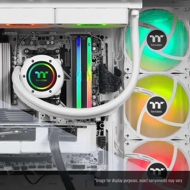 Alt view image 7 of 7 - Thermaltake LCGS View 7897XS-380 Gaming Desktop (AMD Ryzen 7 7800X3D, ToughRam 32GB DDR5 6000MT/s RGB Memory, AMD Radeon RX 9070 XT, 1TB NVMe M.2, WiFi, Windows 11) V38S-B650-97X-LCS