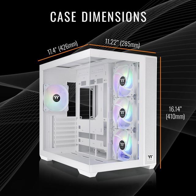 Alt view image 5 of 7 - Thermaltake LCGS View 9870S-380 Gaming Desktop (AMD Ryzen 7 9800X3D, ToughRam 32GB DDR5 6000MT/s RGB Memory, NVIDIA GeForce RTX 5070, 2TB NVMe M.2, Wifi, Windows 11) V38S-B850-570-LCS