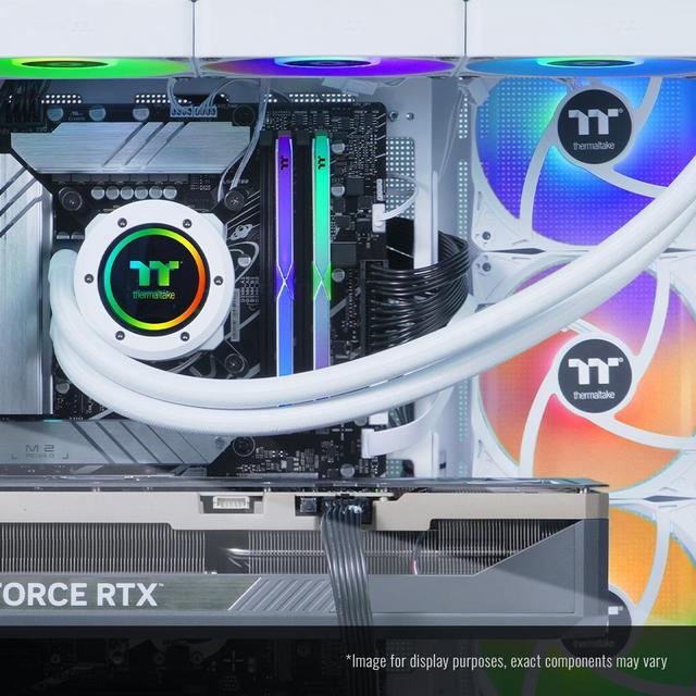 Alt view image 7 of 7 - Thermaltake LCGS View 9870S-380 Gaming Desktop (AMD Ryzen 7 9800X3D, ToughRam 32GB DDR5 6000MT/s RGB Memory, NVIDIA GeForce RTX 5070, 2TB NVMe M.2, Wifi, Windows 11) V38S-B850-570-LCS