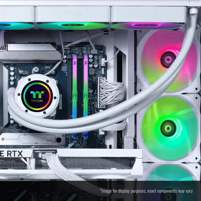 Alt view image 7 of 7 - Thermaltake LCGS View 9590S-380XL Gaming Desktop (AMD Ryzen 9 9950X3D, ToughRam 32GB DDR5 6000MT/s RGB Memory, NVIDIA GeForce RTX 5090, 2TB NVMe M.2, Wifi, Windows 11) VXLS-X87S-590-LCS