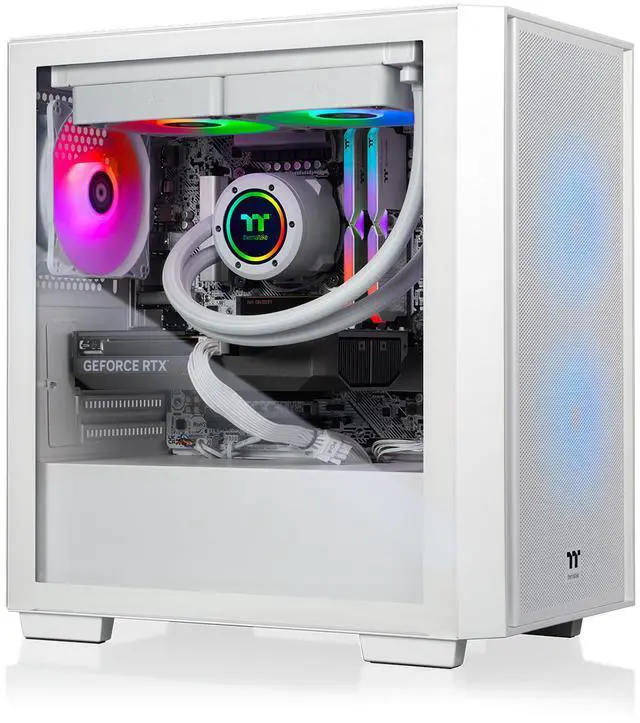 Main image of Thermaltake Gaming Desktop PC H16S-B860-56T-LCS Intel Core Ultra 7 265KF 32GB DDR5 2TB NVMe SSD GeForce RTX 5060 Ti Windows 11 Home